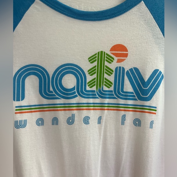 Nativ brand 3/4 length sleeve shirt size Medium - Picture 4 of 5